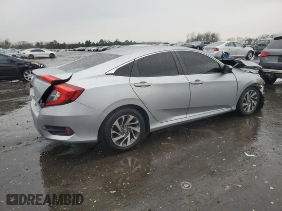 2016 Honda Civic EX with VIN 19XFC2F71GE247949, listed as a Copart auction lot 50024505 with 77,143 mi miles and Salvage Title. Bid and sale history available at DreamBid. Image 3.