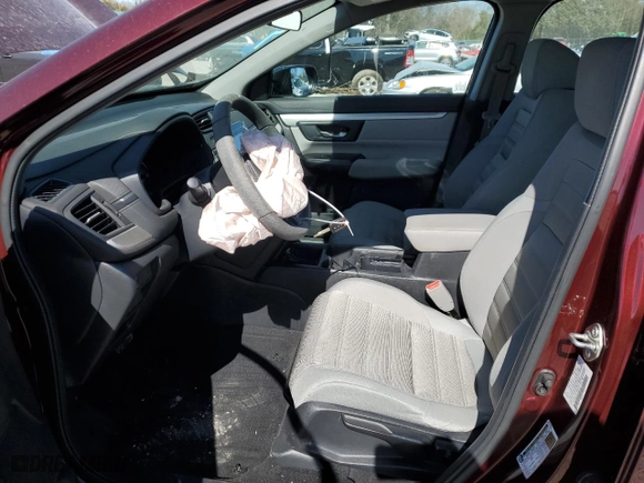 2017 Honda CR-V LX with VIN 7FARW5H3XHE006133, listed as a Copart auction lot 50192775 with 95,453 mi miles and Salvage Title. Bid and sale history available at carsss.com. Image 7.
