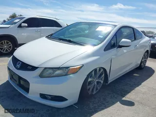 2012 Honda Civic Cpe Si with VIN 2HGFG4A51CH708198, listed as a IAAI auction lot 41782185 with 110,719 mi miles. Bid and sale history available at carsss.com. Image 17.
