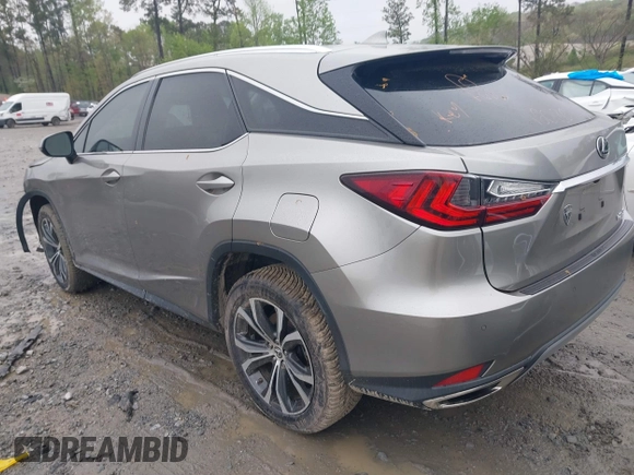 2020 Lexus RX 350 with VIN 2T2HZMAA7LC160132, listed as a IAAI auction lot 41935300 with 60,723 mi miles and . Bid and sale history available at DreamBid. Image 3.
