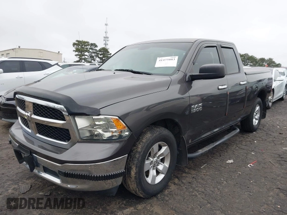 2015 Ram 1500 SLT z VIN 1C6RR6GG9FS512153, wystawiony jako IAAI lot #41475083 z przebiegiem 64 338 mil mil oraz . Historia ofert i sprzedaży dostępna na DreamBid. Obrazek 2.
