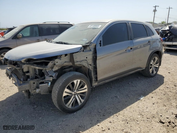 2022 Mitsubishi Outlander Sport ES with VIN JA4APUAU3NU004711, listed as a Copart auction lot 49130955 with 41,039 mi miles and Salvage Title. Bid and sale history available at carsss.com. Image 1.