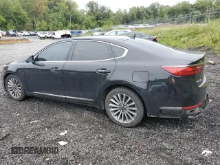 2018 Kia Cadenza Premium with VIN KNALC4J11J5120183, listed as a Copart auction lot 72858454 with 105,656 mi miles and Salvage Title. Bid and sale history available at carsss.com. Image 2.