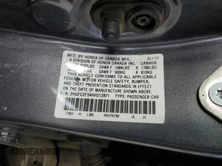 2017 Honda Civic Sedan LX with VIN 2HGFC2F54HH512871, listed as a Copart auction lot 44730755 with 203,249 mi miles and Salvage Title. Bid and sale history available at carsss.com. Image 14.