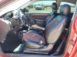 2002 Ford Focus SVT with VIN 3FAHP39532R237704, listed as a Copart auction lot 68014614 with 209,004 mi miles and Salvage Title. Bid and sale history available at DreamBid. Image 7.