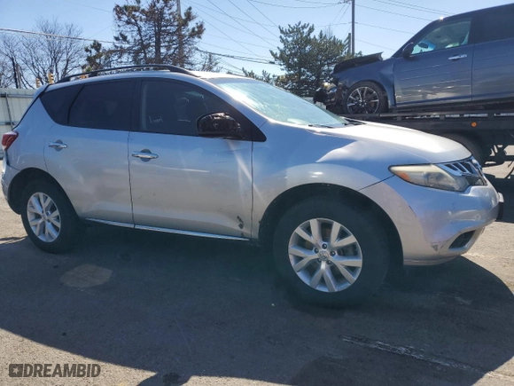 2013 Nissan Murano SL with VIN JN8AZ1MW3DW317471, listed as a Copart auction lot 47346275 with 152,764 mi miles and Salvage Title. Bid and sale history available at carsss.com. Image 4.