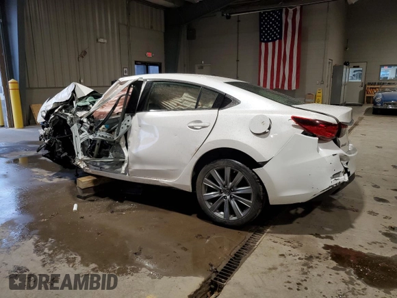 2017 Mazda 6 Sport with VIN JM1GL1U53H1148912, listed as a Copart auction lot 50496995 with Not Provided miles and Salvage Title. Bid and sale history available at DreamBid. Image 2.