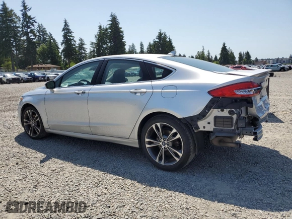 2019 Ford Fusion Titanium with VIN 3FA6P0K90KR271280, listed as a Copart auction lot 59572085 with 137,362 mi miles and Clean title. Bid and sale history available at DreamBid. Image 2.