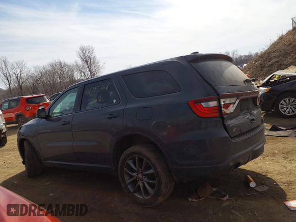 2018 Dodge Durango GT with VIN 1C4RDJDG5JC271435, listed as a IAAI auction lot 41795768 with 154,613 mi miles and . Bid and sale history available at DreamBid. Image 14.