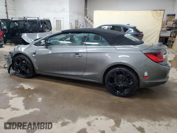 2017 Buick Cascada Premium with VIN W04WH3N54HG011606, listed as a Copart auction lot 82475944 with 89,376 mi miles and Clean title. Bid and sale history available at DreamBid. Image 2.