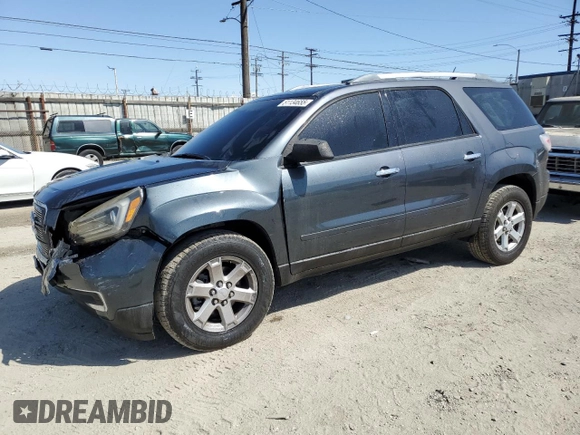 2014 GMC Acadia SLE with VIN 1GKKRNED2EJ243905, listed as a Copart auction lot 51134655 with 108,222 mi miles and Salvage Title. Bid and sale history available at carsss.com. Image 1.