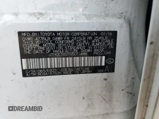 2016 Lexus IS 350 with VIN JTHCE1D21G5011696, listed as a Copart auction lot 56164095 with 66,030 mi miles and Salvage title. Bid and sale history available at DreamBid. Image 12.