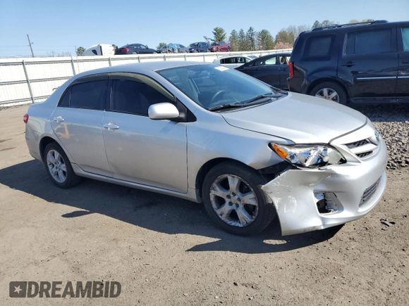 2011 Toyota Corolla L with VIN JTDBU4EEXBJ096841, listed as a Copart auction lot 53802015 with 152,510 mi miles and Salvage Title. Bid and sale history available at carsss.com. Image 4.