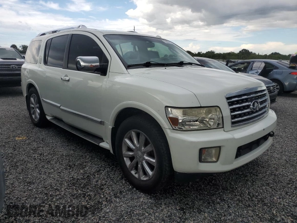 2008 Infiniti QX56 with VIN 5N3AA08C78N912495, listed as a Copart auction lot 74053114 with 140,944 mi miles and Non Repairable. Bid and sale history available at carsss.com. Image 4.