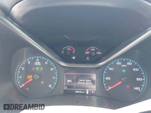 2019 Chevrolet Colorado 2WD Work Truck with VIN 1GCHSBEA3K1288703, listed as a IAAI auction lot 41975382 with 109,535 mi miles and . Bid and sale history available at DreamBid. Image 7.