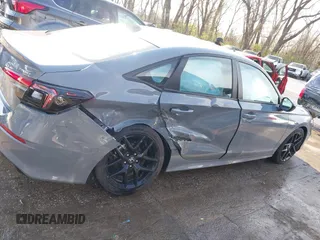 2025 Honda Civic Sport with VIN 2HGFE2F55SH529311, listed as a IAAI auction lot 41898987 with 2,873 mi miles and . Bid and sale history available at DreamBid. Image 13.