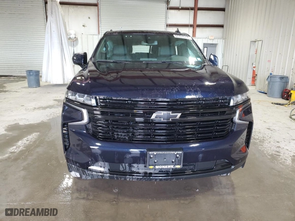 2023 Chevrolet Tahoe RST with VIN 1GNSKRKD9PR102238, listed as a Copart auction lot 87468924 with 0 mi miles and Salvage Title. Bid and sale history available at carsss.com. Image 5.