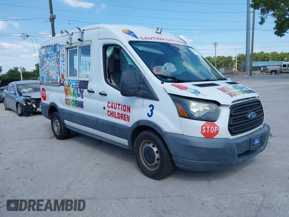 2017 Ford Transit Cargo with VIN 1FTYE1CM4HKA22561, listed as a IAAI auction lot 42118744 with 181,113 mi miles and . Bid and sale history available at DreamBid. Image 1.