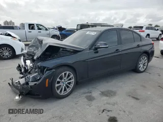 2016 BMW 3 Series 320i z VIN WBA8E1G54GNT33775, wystawiony jako Copart lot #55822215 z przebiegiem Nie podano mil oraz Szkoda całkowita • Salvage title. Historia ofert i sprzedaży dostępna na DreamBid. Obrazek 1.