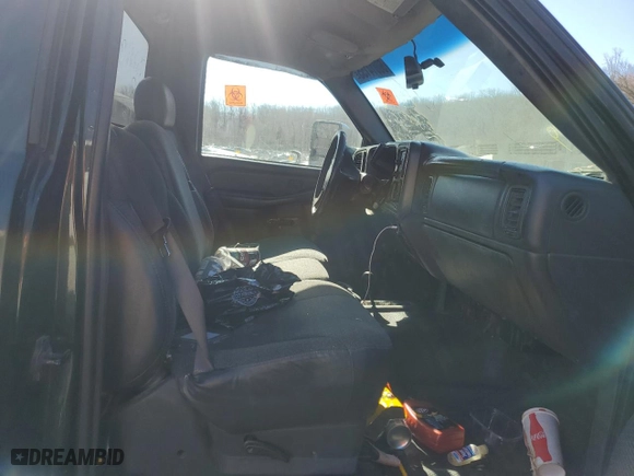 2003 GMC Sierra 1500 Work Truck with VIN 1GTEK14V03E379858, listed as a Copart auction lot 50014155 with 0 mi miles and Salvage Title. Bid and sale history available at carsss.com. Image 7.