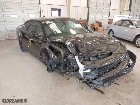 2016 Dodge Charger SXT with VIN 2C3CDXHGXGH166774, listed as a IAAI auction lot 41771461 with 187,660 mi miles. Bid and sale history available at carsss.com. Image 1.
