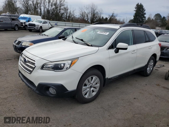 2016 Subaru Outback 2.5i Premium with VIN 4S4BSAEC6G3279549, listed as a Copart auction lot 49883945 with 76,266 mi miles and Salvage Title. Bid and sale history available at carsss.com. Image 1.
