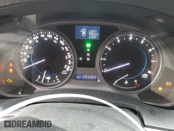 2006 Lexus IS 350 with VIN JTHBE262965000071, listed as a Copart auction lot 82420324 with 203,383 mi miles and Clean title. Bid and sale history available at DreamBid. Image 9.