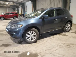 2014 Nissan Murano SV with VIN JN8AZ1MU3EW417456, listed as a Copart auction lot 72687934 with 48,736 mi miles and Salvage Title. Bid and sale history available at carsss.com. Image 1.