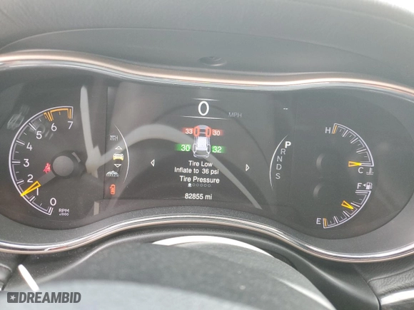 2014 Jeep Grand Cherokee Overland with VIN 1C4RJFCT0EC417458, listed as a Copart auction lot 48435715 with 82,855 mi miles and Salvage Title. Bid and sale history available at carsss.com. Image 9.