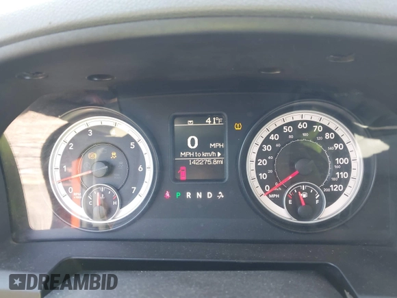 2013 Ram 1500 Express with VIN 1C6RR7FT3DS676354, listed as a IAAI auction lot 41990983 with 142,275 mi miles and . Bid and sale history available at DreamBid. Image 7.