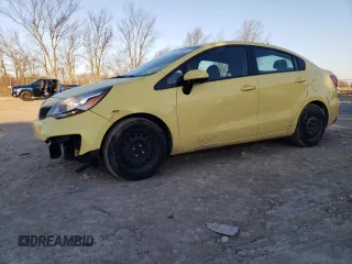 2016 Kia Rio LX with VIN KNADM4A31G6544890, listed as a Copart auction lot 48296555 with 125,169 mi miles and Salvage Title. Bid and sale history available at carsss.com. Image 1.