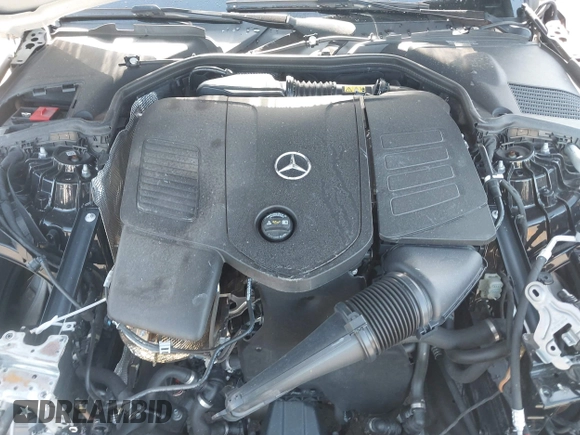 2022 Mercedes-Benz C 300 with VIN W1KAF4GB1NR055504, listed as a IAAI auction lot 42035044 with 26,585 mi miles and . Bid and sale history available at DreamBid. Image 10.