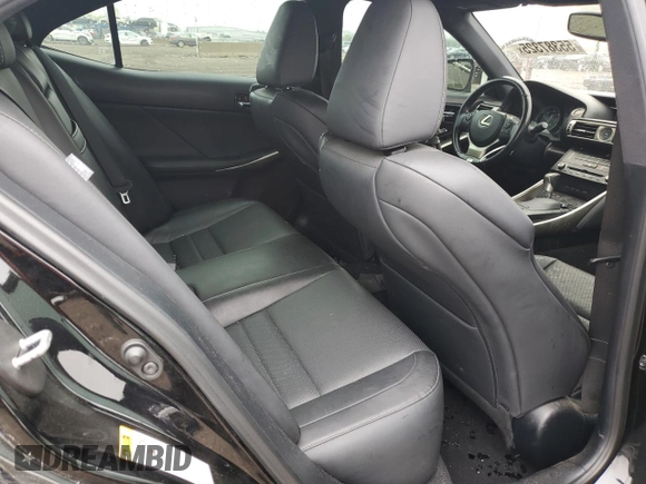 2016 Lexus IS 300/350 with VIN JTHCM1D25G5004835, listed as a Copart auction lot 55387325 with 98,684 mi miles and Salvage title. Bid and sale history available at DreamBid. Image 10.