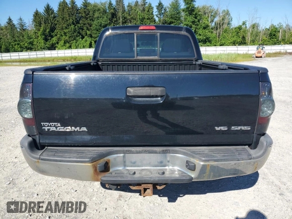 2013 Toyota Tacoma with VIN 3TMMU4FNXDM054585, listed as a Copart auction lot 65691205 with 183,075 mi miles and Clean title. Bid and sale history available at DreamBid. Image 6.