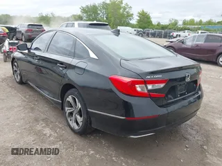 2018 Honda Accord EX-L with VIN 1HGCV1F52JA214475, listed as a IAAI auction lot 42297253 with 184,929 mi miles and . Bid and sale history available at DreamBid. Image 3.