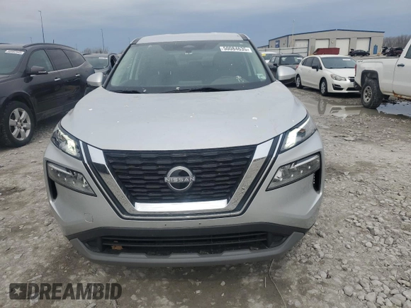 2022 Nissan Rogue SV with VIN 5N1BT3BB1NC698197, listed as a Copart auction lot 50084635 with 59,615 mi miles and Salvage Title. Bid and sale history available at carsss.com. Image 5.