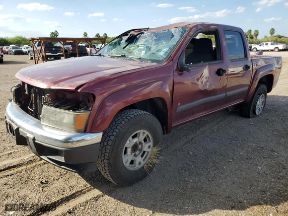 2007 GMC Canyon SLE1 with VIN 1GTDS13E378142167, listed as a Copart auction lot 80393314 with 0 mi miles and Clean Title. Bid and sale history available at carsss.com. Image 1.