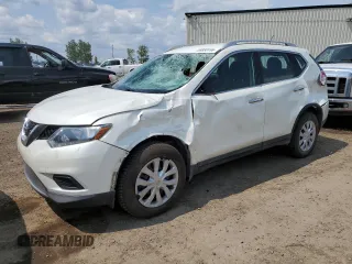 2015 Nissan Rogue SL z VIN 5N1AT2MV5FC846799, wystawiony jako Copart lot #59333155 z przebiegiem 138 074 mil mil oraz Szkoda całkowita • Salvage title. Historia ofert i sprzedaży dostępna na DreamBid. Obrazek 1.