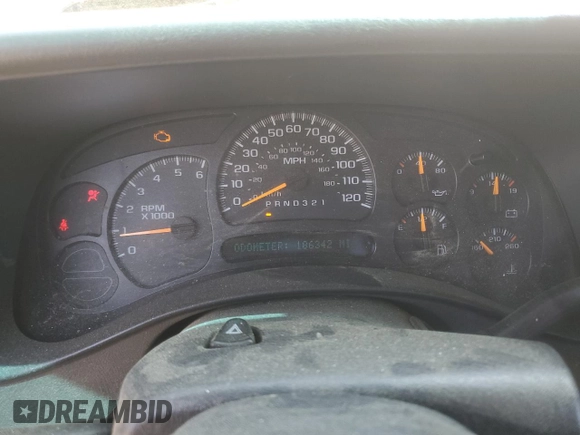 2006 Chevrolet Silverado 1500 Work Truck with VIN 3GCEC14X46G233569, listed as a Copart auction lot 53571885 with 186,342 mi miles and Salvage Title. Bid and sale history available at carsss.com. Image 9.