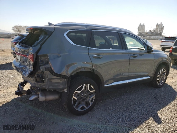 2023 Hyundai Santa Fe Hybrid Limited with VIN 5NMS5DA12PH002416, listed as a Copart auction lot 48431185 with 49,045 mi miles and Salvage Title. Bid and sale history available at carsss.com. Image 3.
