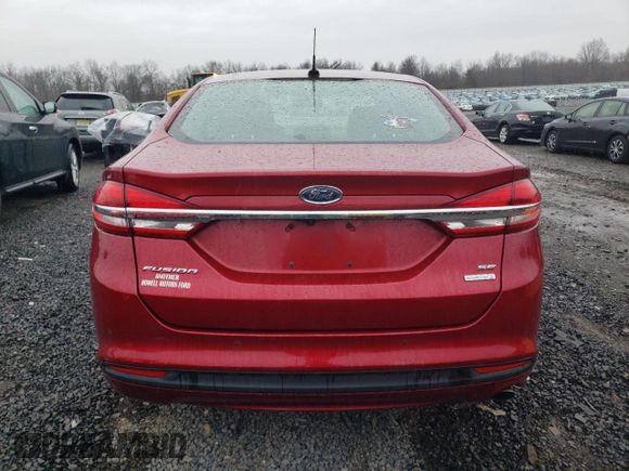 2018 Ford Fusion SE with VIN 3FA6P0HD7JR230493, listed as a Copart auction lot 50076335 with 64,520 mi miles and Salvage Title. Bid and sale history available at carsss.com. Image 6.