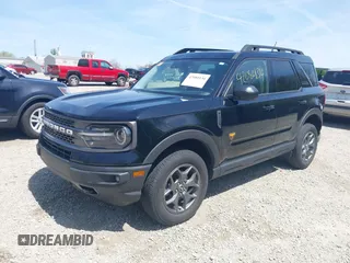 2021 Ford Bronco Sport Badlands z VIN 3FMCR9D98MRA67396, wystawiony jako IAAI lot #42080134 z przebiegiem 52 300 mil mil oraz . Historia ofert i sprzedaży dostępna na DreamBid. Obrazek 19.