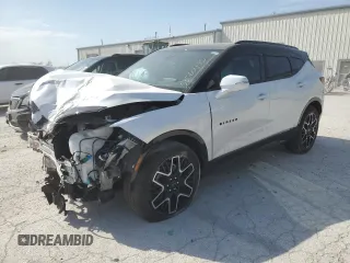2023 Chevrolet Blazer RS with VIN 3GNKBKRS0PS200986, listed as a Copart auction lot 53560435 with 13,440 mi miles and Salvage title. Bid and sale history available at DreamBid. Image 1.
