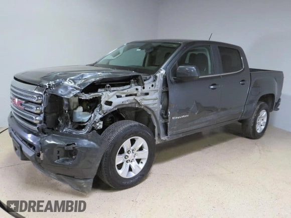 2016 GMC Canyon 2WD SLE with VIN 1GTG5CE30G1301490, listed as a Copart auction lot 44783265 with 109,618 mi miles and Salvage Title. Bid and sale history available at carsss.com. Image 2.