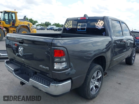 2022 Ram 1500 Big Horn with VIN 1C6SRFFT8NN137742, listed as a IAAI auction lot 42091761 with 38,005 mi miles and . Bid and sale history available at DreamBid. Image 4.