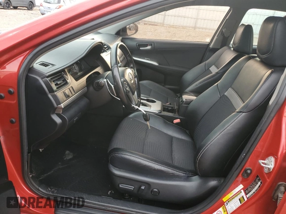 2012 Toyota Camry L with VIN 4T1BF1FK7CU505726, listed as a Copart auction lot 51619775 with 191,506 mi miles and Salvage Title. Bid and sale history available at carsss.com. Image 7.