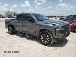 2022 Nissan Frontier SV with VIN 1N6ED1EJ8NN634679, listed as a Copart auction lot 64170304 with 58,535 mi miles and Non Repairable. Bid and sale history available at carsss.com. Image 4.