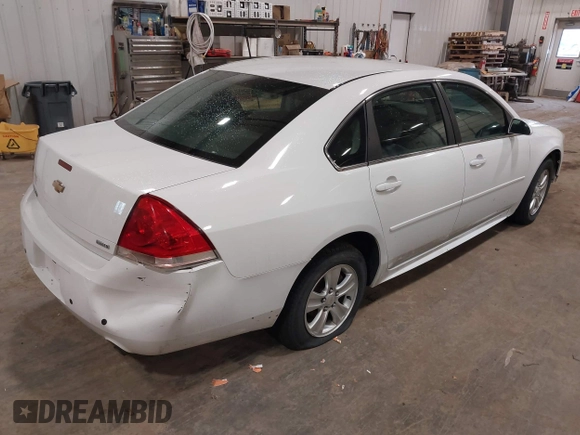 2016 Chevrolet Impala LS with VIN 2G1WA5E34G1131060, listed as a IAAI auction lot 41967164 with Not provided miles and . Bid and sale history available at DreamBid. Image 4.