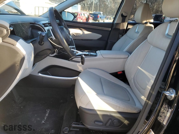 2023 Hyundai Tucson Hybrid Limited with VIN KM8JECA1XPU122748, listed as a Copart auction lot 87040154 with 17,262 mi miles and Salvage Title. Bid and sale history available at carsss.com. Image 7.