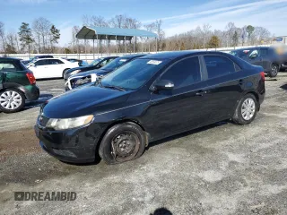 2010 Kia Forte EX with VIN KNAFU4A24A5854447, listed as a Copart auction lot 45558675 with 174,204 mi miles and Salvage Title. Bid and sale history available at carsss.com. Image 1.